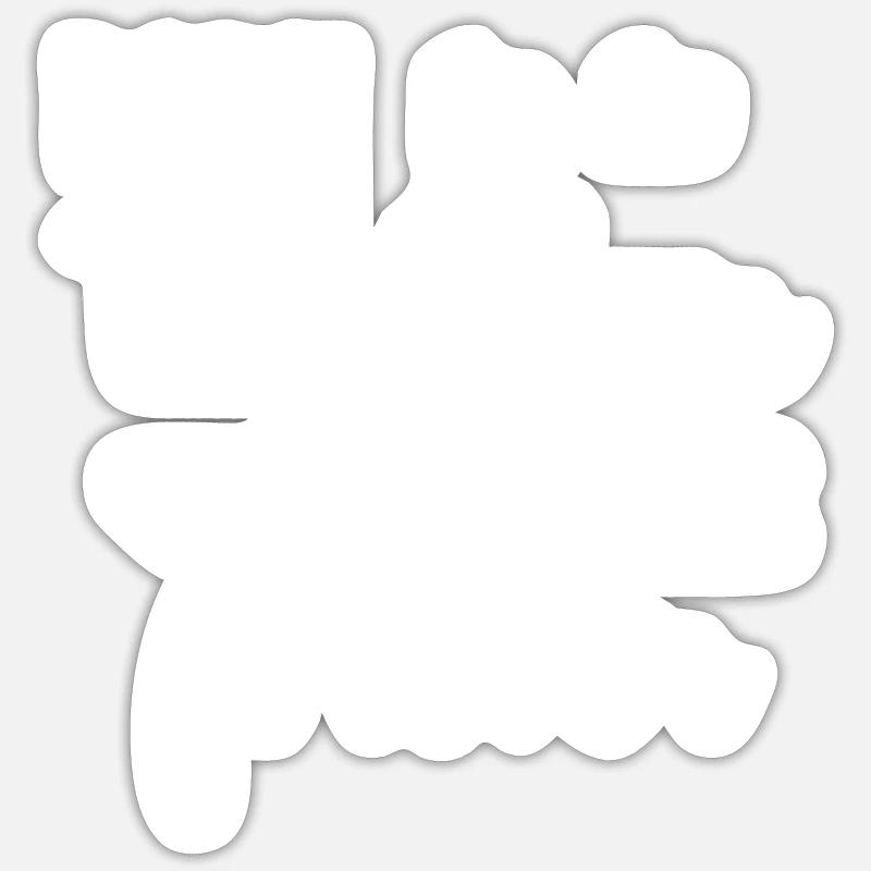 Sticker Größe S (10 x 10 cm) - 