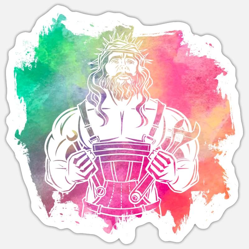 Sticker Größe S (10 x 10 cm) - 