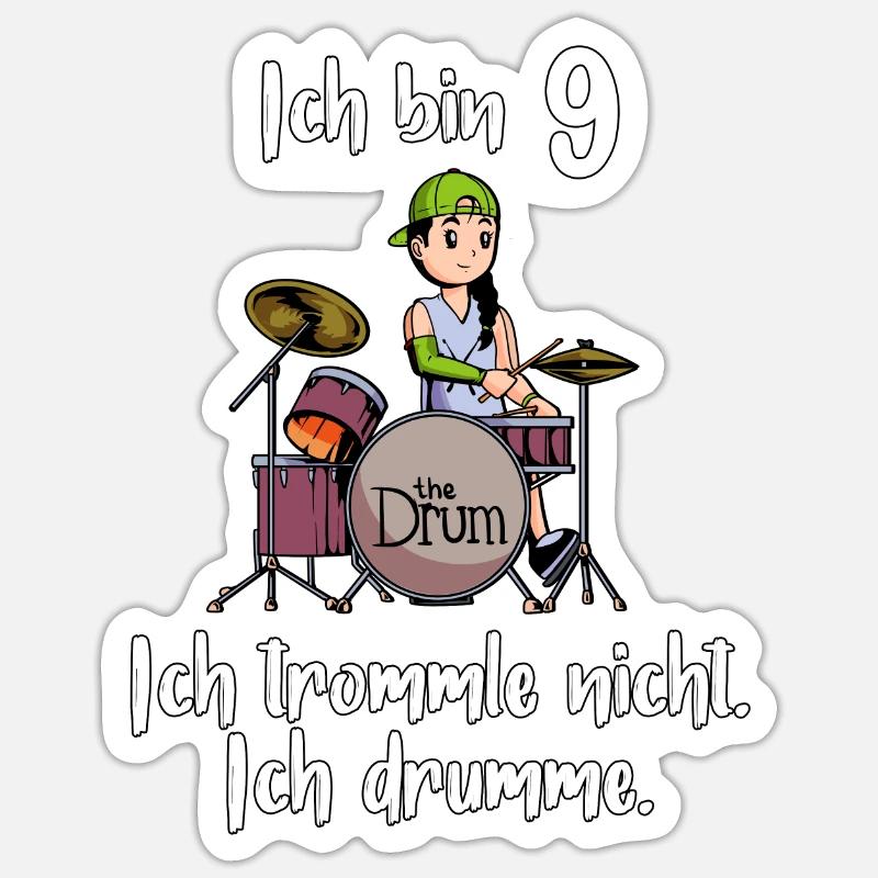 Sticker Größe S (10 x 10 cm) - 