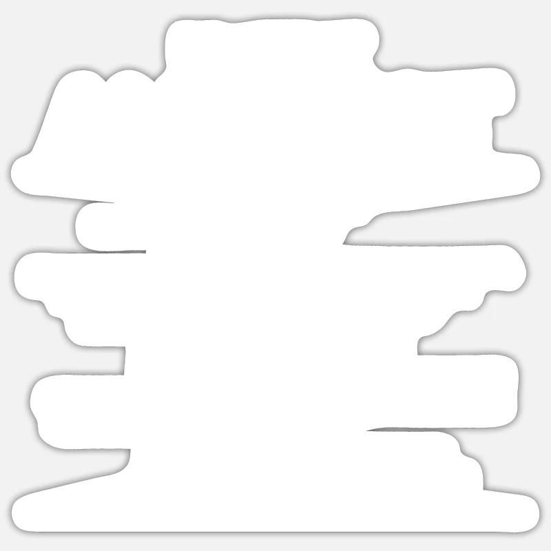 Analyste produit - Sticker taille S (10 x 10 cm) - blanc mat