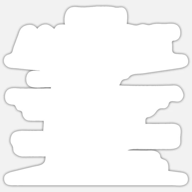 Analyste de systèmes - Sticker taille S (10 x 10 cm) - blanc mat