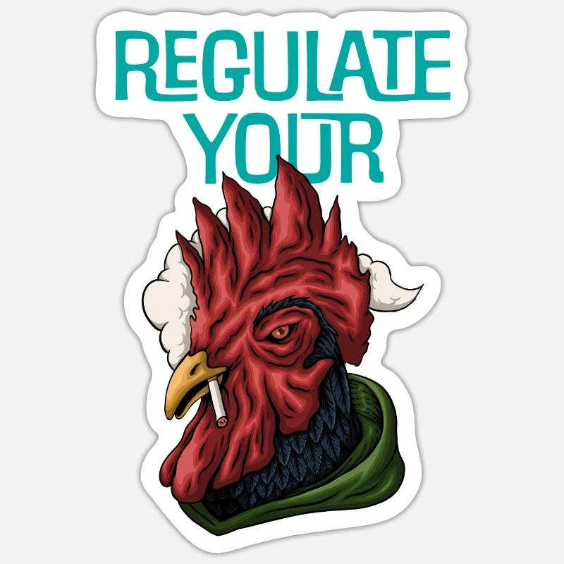 Sticker Größe S (10 x 10 cm) - 
