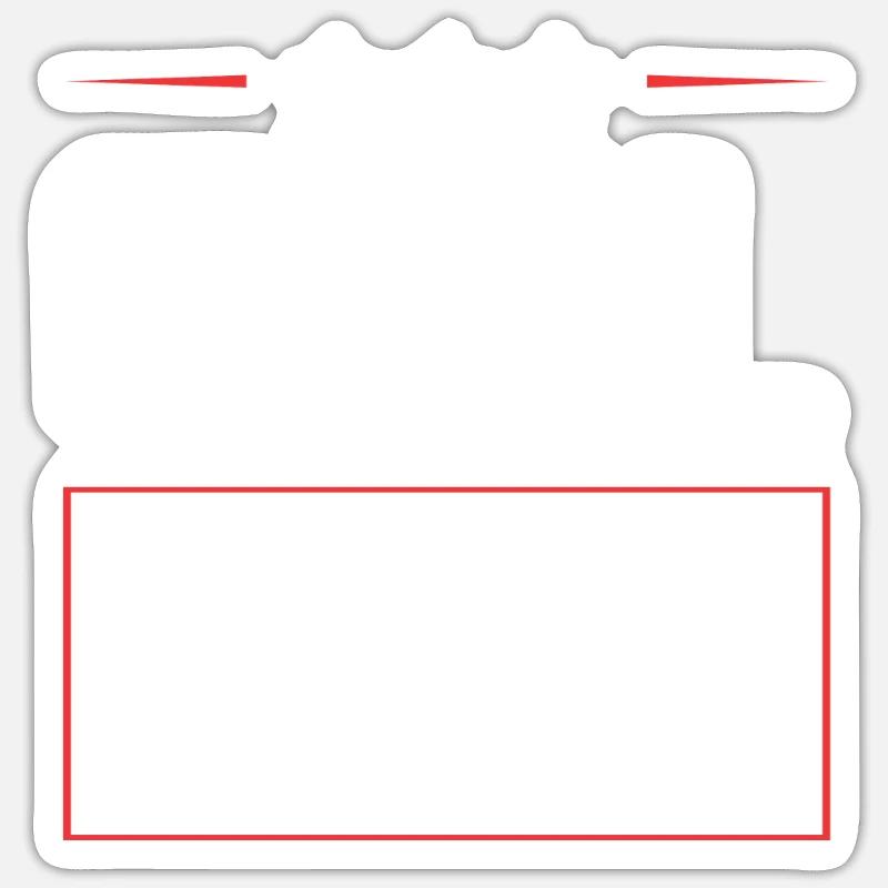 Sticker taille S (10 x 10 cm) - 