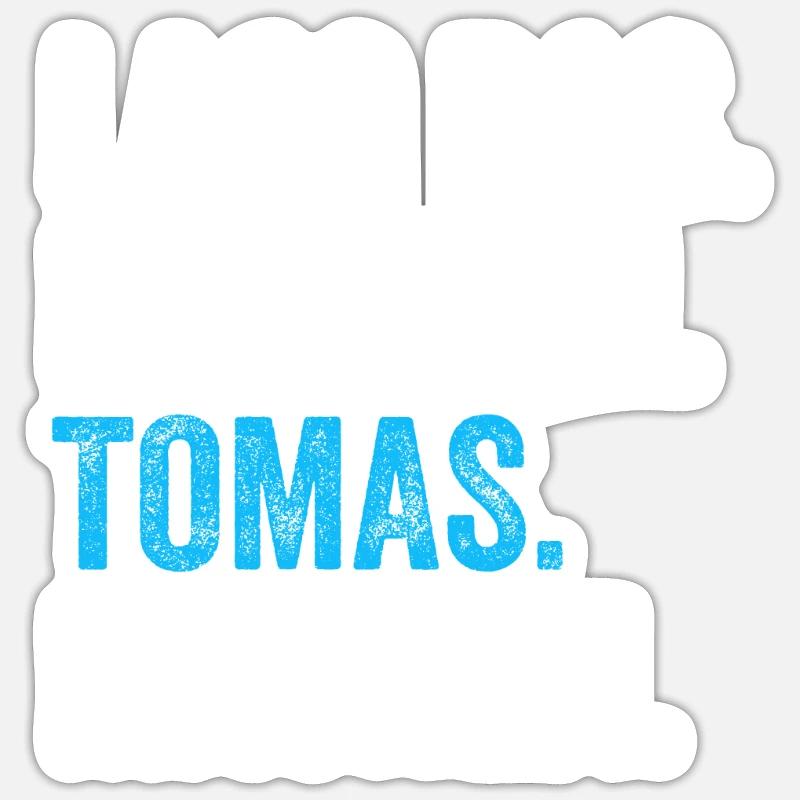 Lass das mal den Tomas machen Name Sticker Größe S (10 x 10 cm)