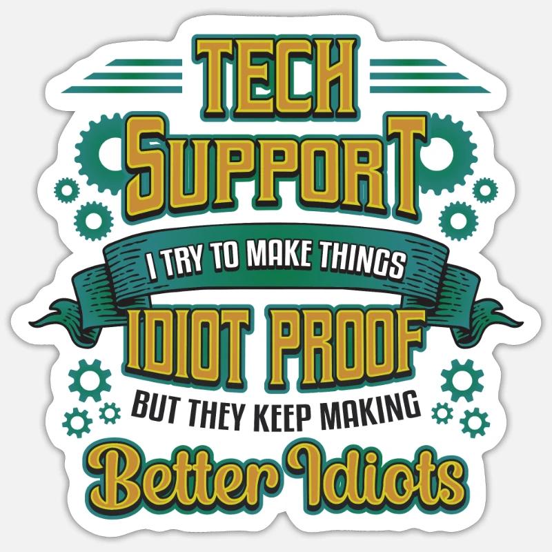 Sticker size S (10 x 10 cm) - 
