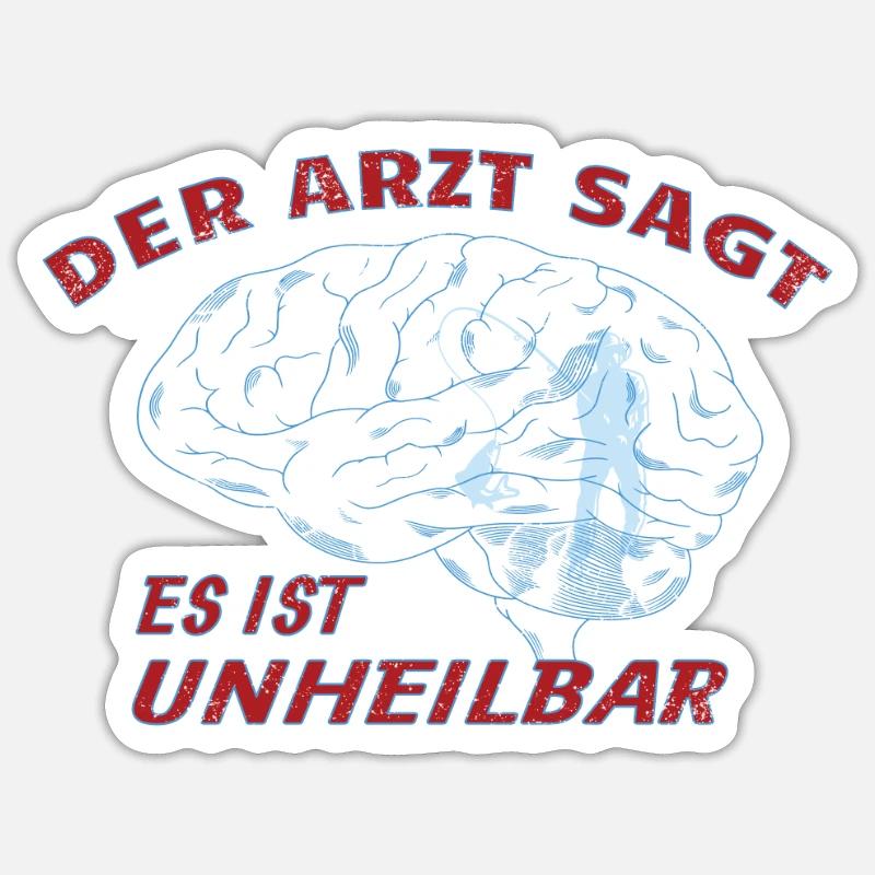 Sticker Größe S (10 x 10 cm) - 