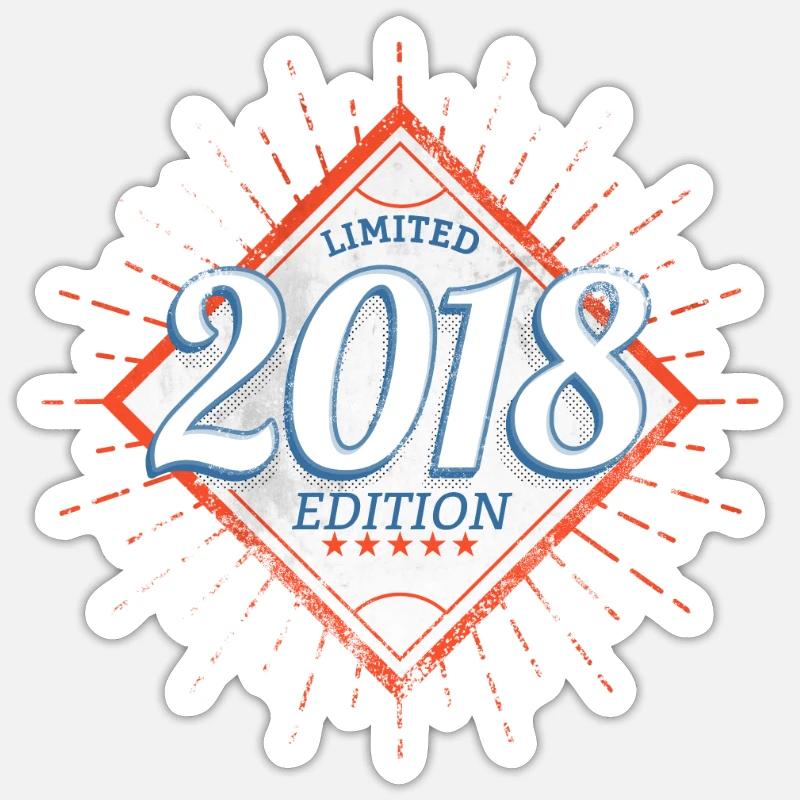Edition Limitée Millésime 2018 Sticker taille S (10 x 10 cm)