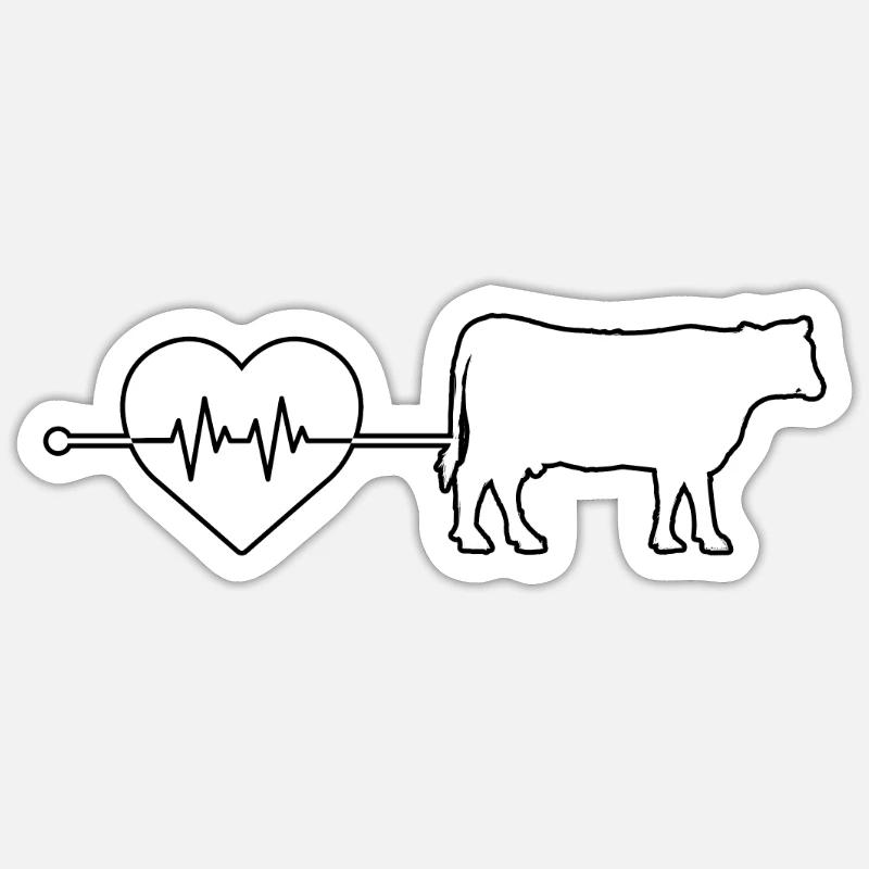 Sticker Größe S (10 x 10 cm) - 