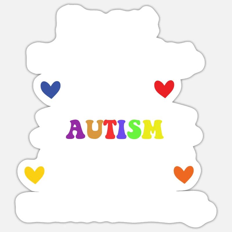 i'm not misbehaving I have autism please be unders Sticker size S (10 x 10 cm)