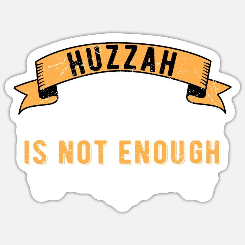 Festival médiéval Huzzah Marché médiéval Sticker taille S (10 x 10 cm)