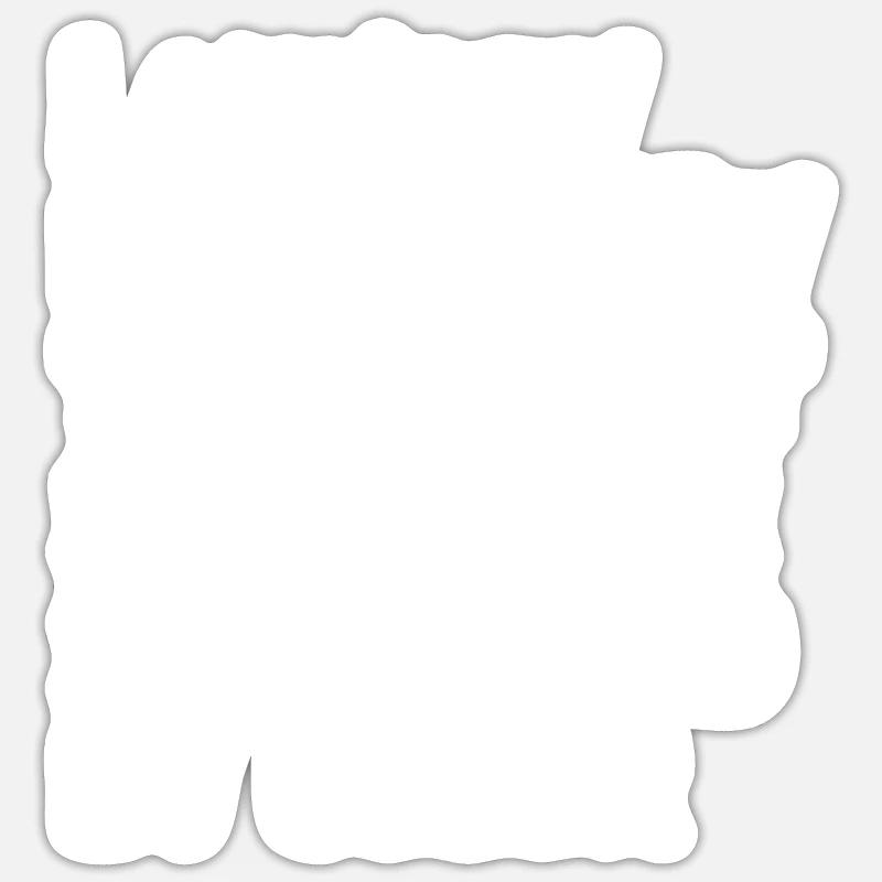 Laundry Is The Only Thing That Should Be Separated Sticker Größe S (10 x 10 cm)