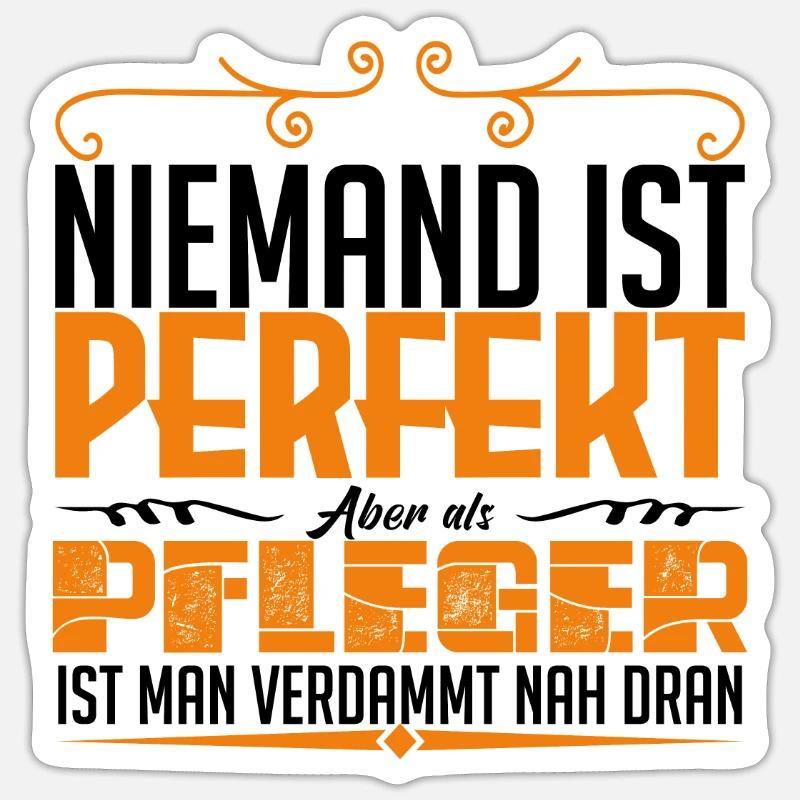 PFLEGER - Leben Sticker Größe S (10 x 10 cm)