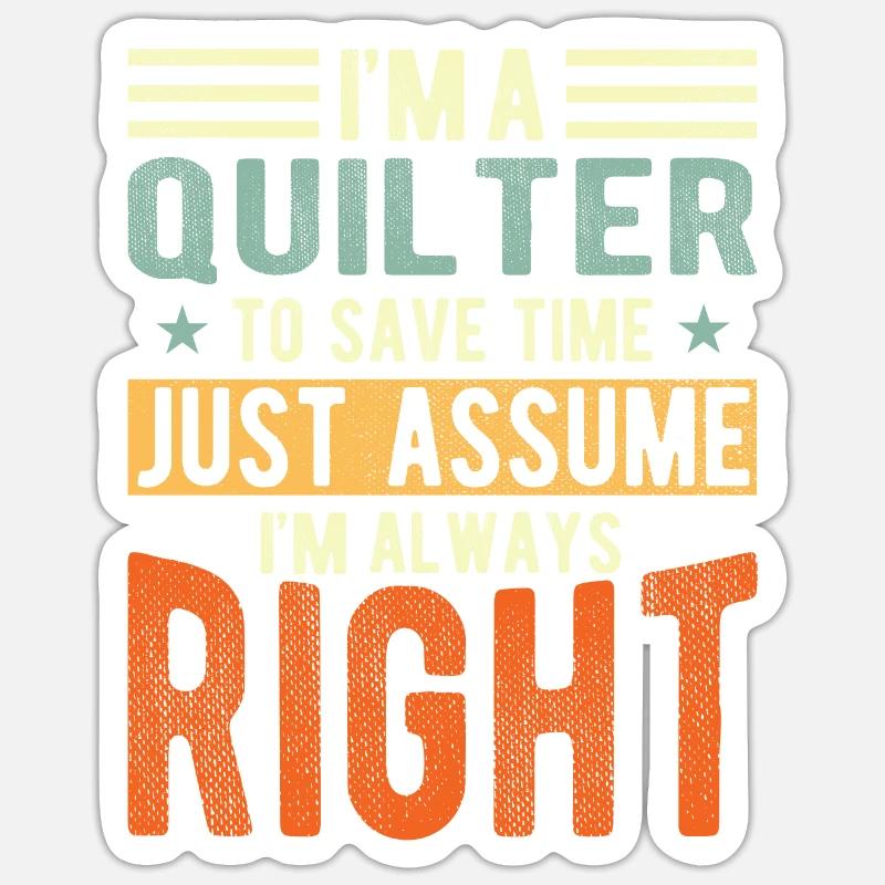 Sticker Größe S (10 x 10 cm) - 