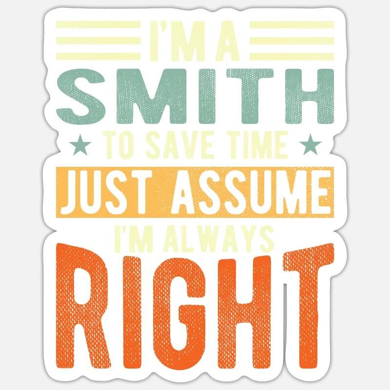 Forgeron - Sticker taille S (10 x 10 cm) - blanc mat