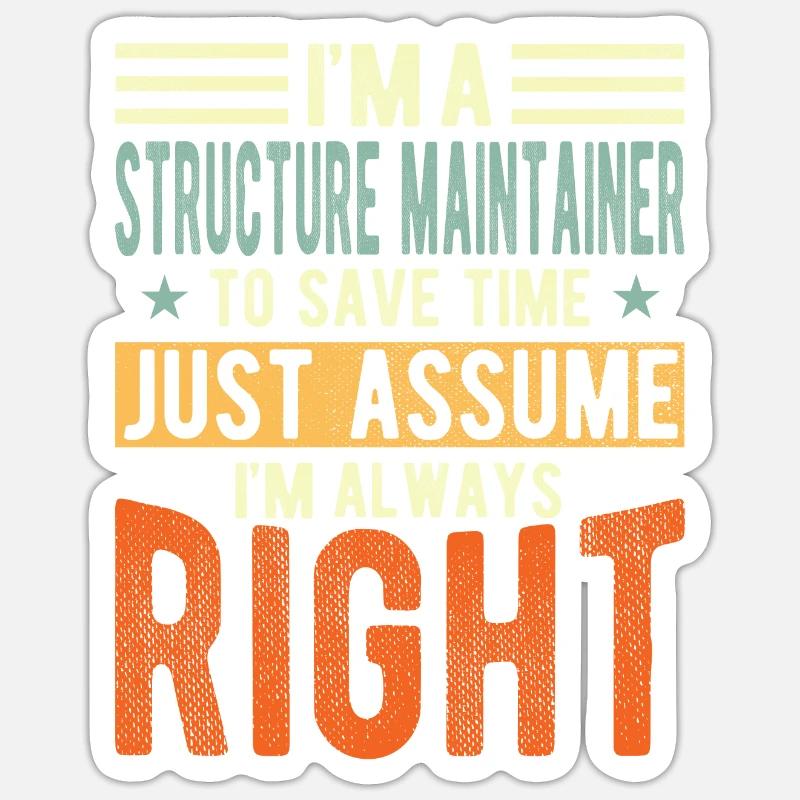 Structural Lead Sticker size S (10 x 10 cm)