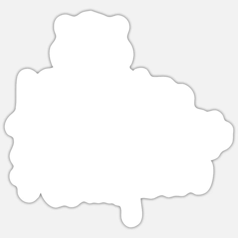 Hamster Whisperer Mignon Propriétaire d’animal de compagnie Sticker taille S (10 x 10 cm)