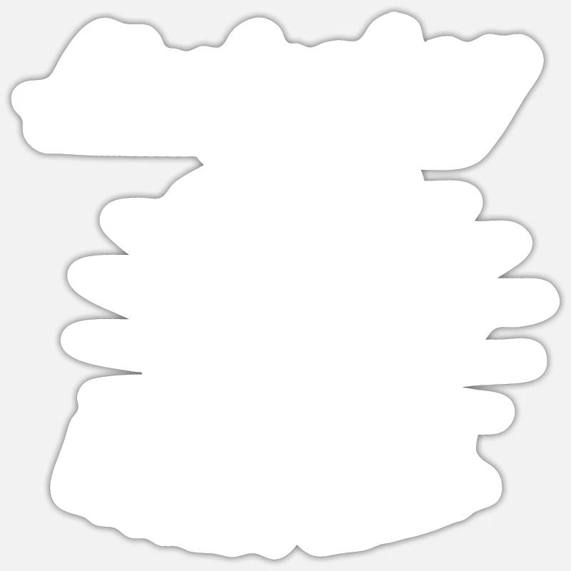 Igel Flüsterer Sprüche Haustier Süß - Sticker Größe S (10 x 10 cm) - Mattweiß