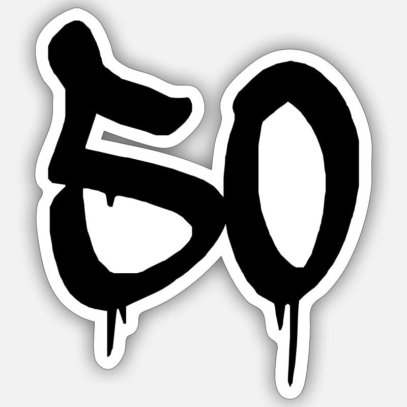 Sticker Größe S (10 x 10 cm) - 