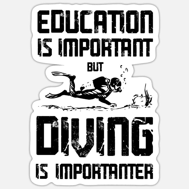 Formation plongée Sticker taille S (10 x 10 cm)