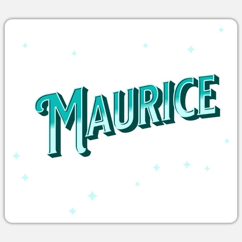 Maurice's name personalized Sticker size S (10 x 10 cm)