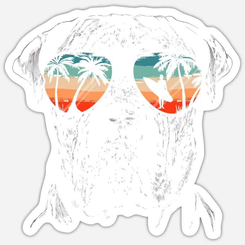 Cane Corso Hund Sticker Größe S (10 x 10 cm)