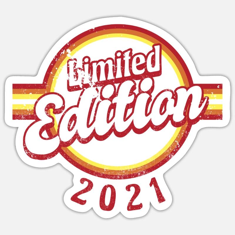 Édition Limitée Millésime 2021 - Sticker taille S (10 x 10 cm) - blanc mat