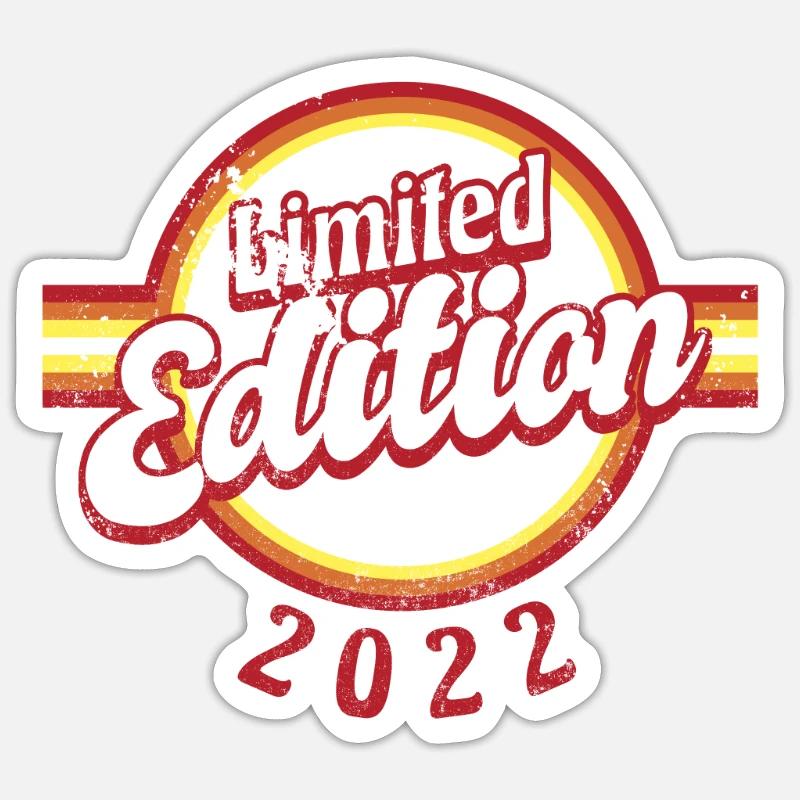 Édition Limitée Millésime 2022 - Sticker taille S (10 x 10 cm) - blanc mat