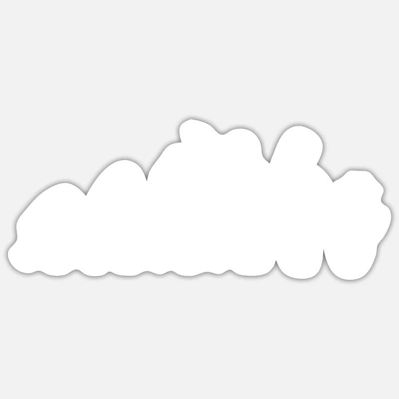 Strelizie Evolution Jardinier Sticker taille S (10 x 10 cm)