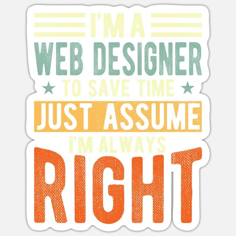 Sticker Größe S (10 x 10 cm) - 