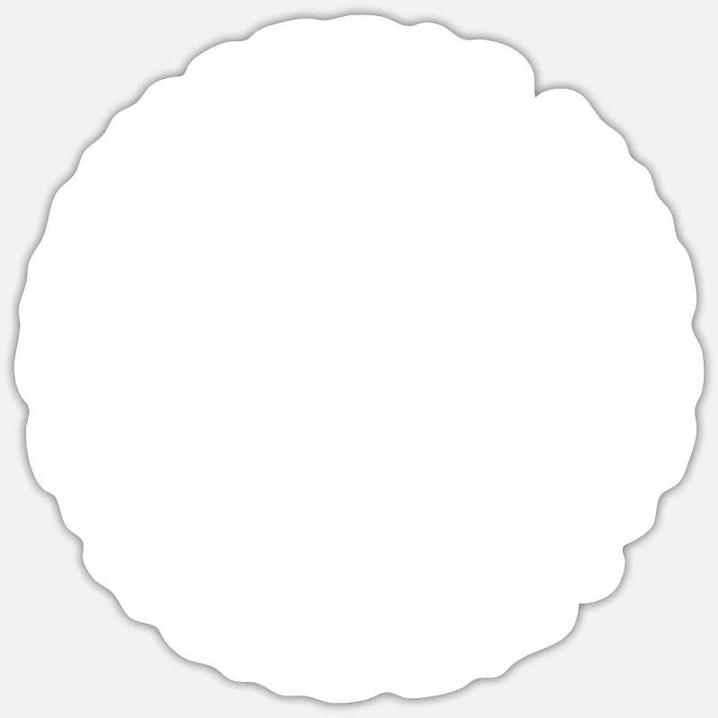 Infirmier - Sticker taille S (10 x 10 cm) - blanc mat