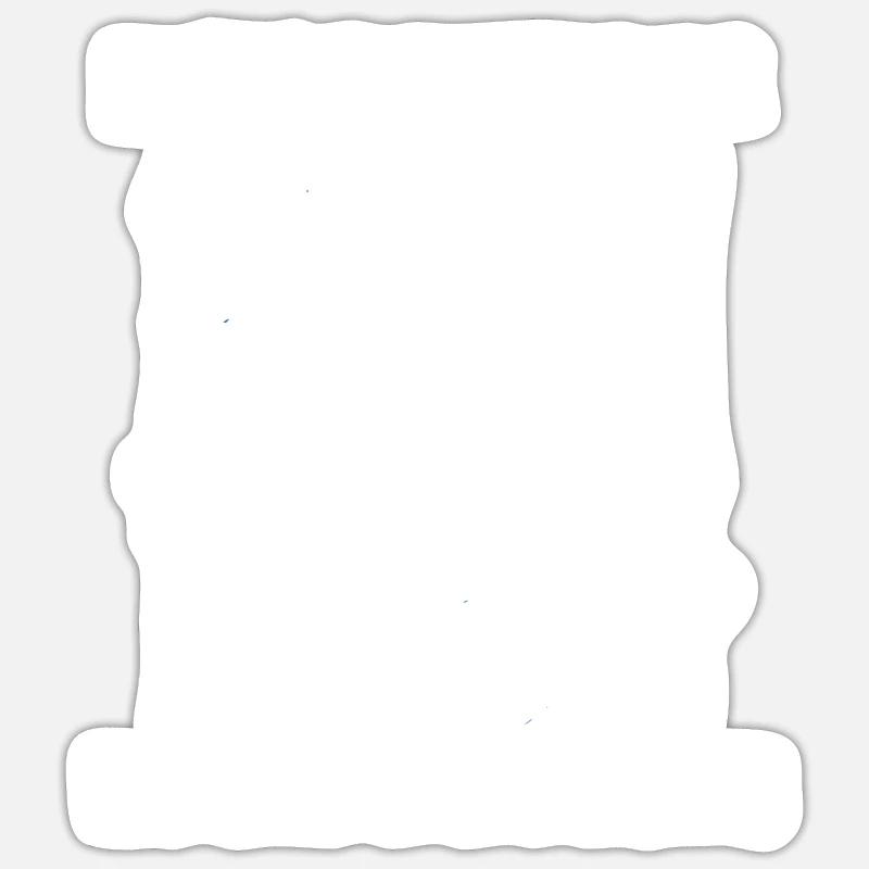 Krankenschwester - Sticker Größe S (10 x 10 cm) - Mattweiß