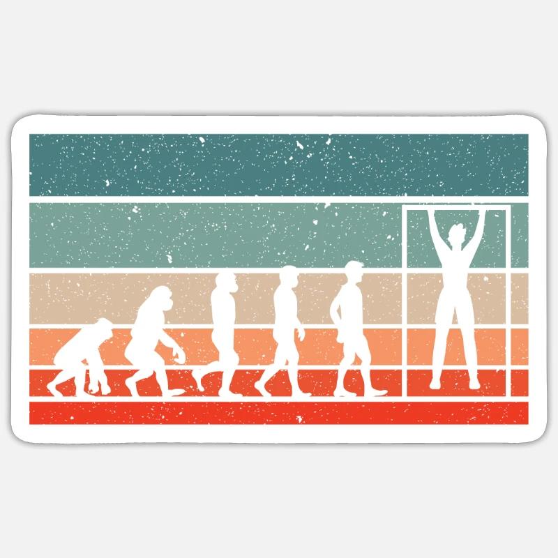 Exercice d’entraînement physique Calisthenics Evolution Sticker taille S (10 x 10 cm)