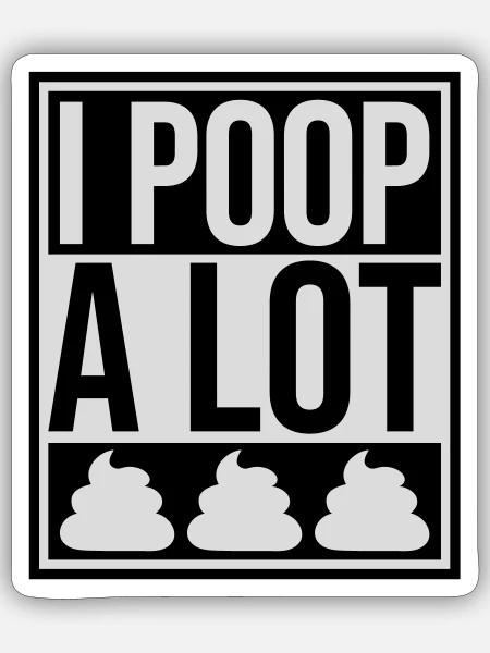 - Sticker size S (10 x 10 cm) - white matte
