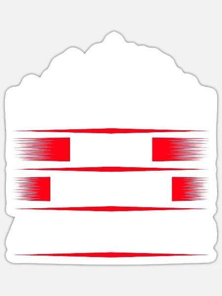 Erzgebirge Annaberg - Sticker Größe S (10 x 10 cm) - Mattweiß