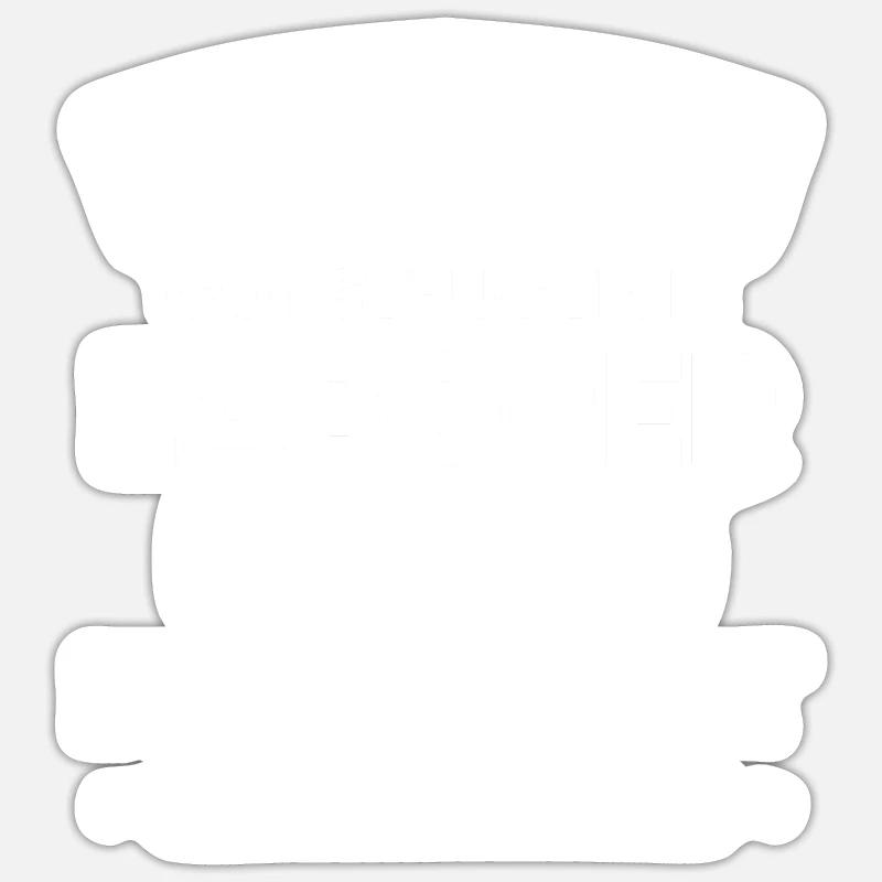 Retired builder Sticker size S (10 x 10 cm)