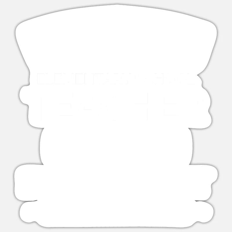 Enseignants retraités du primaire Sticker taille S (10 x 10 cm)