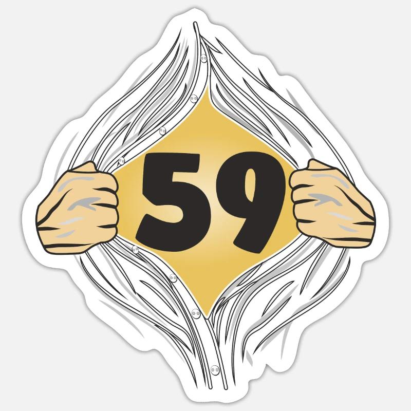 Sticker taille S (10 x 10 cm) -