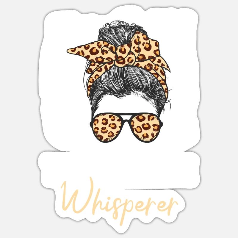 Secondhand-Ladenflüsterer Sparsame Schnäppchenjagd Sticker Größe S (10 x 10 cm)