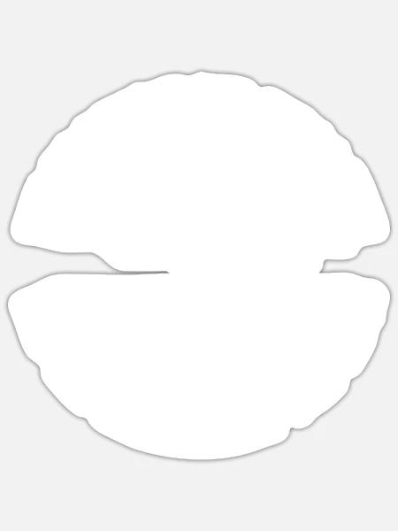 Ein Erzgebirger muss tun - Sticker Größe S (10 x 10 cm) - Mattweiß