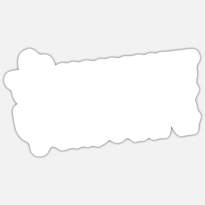 Jardin de cactus - Sticker taille S (10 x 10 cm) - blanc mat
