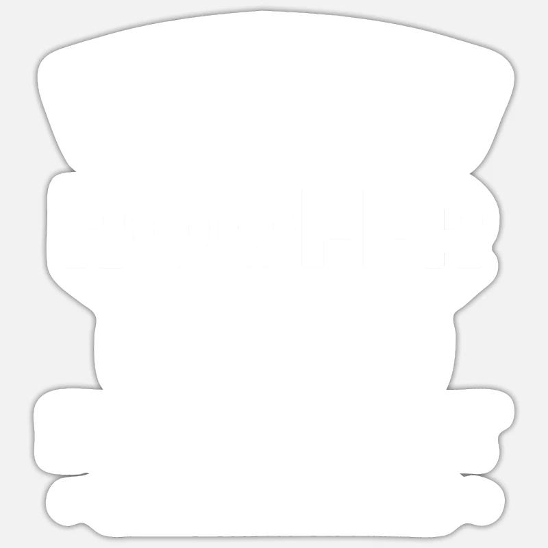 Couvreur à la retraite Sticker taille S (10 x 10 cm)