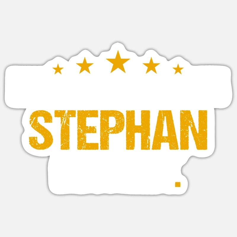 Lass das mal den Stephan machen Name Sticker Größe S (10 x 10 cm)