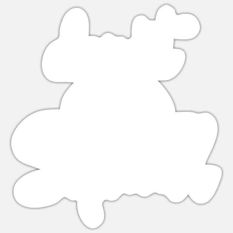 Donut Squad - Sticker size S (10 x 10 cm) - white matte