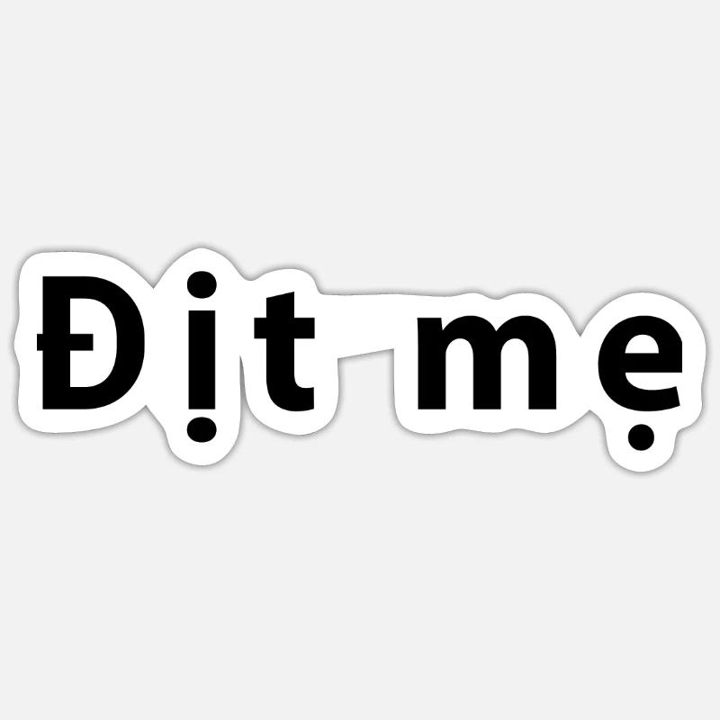 Sticker Größe S (10 x 10 cm) - 