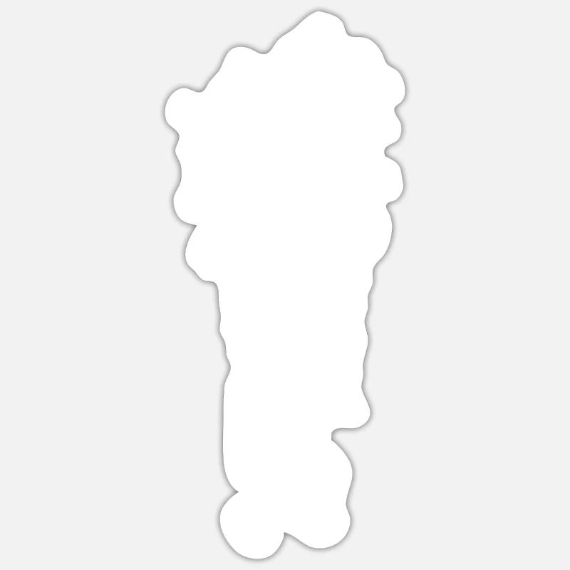 Nous nous élevons en élevant les autres - positif - Sticker taille S (10 x 10 cm) - blanc mat