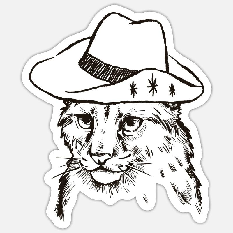 Sticker Größe S (10 x 10 cm) - 