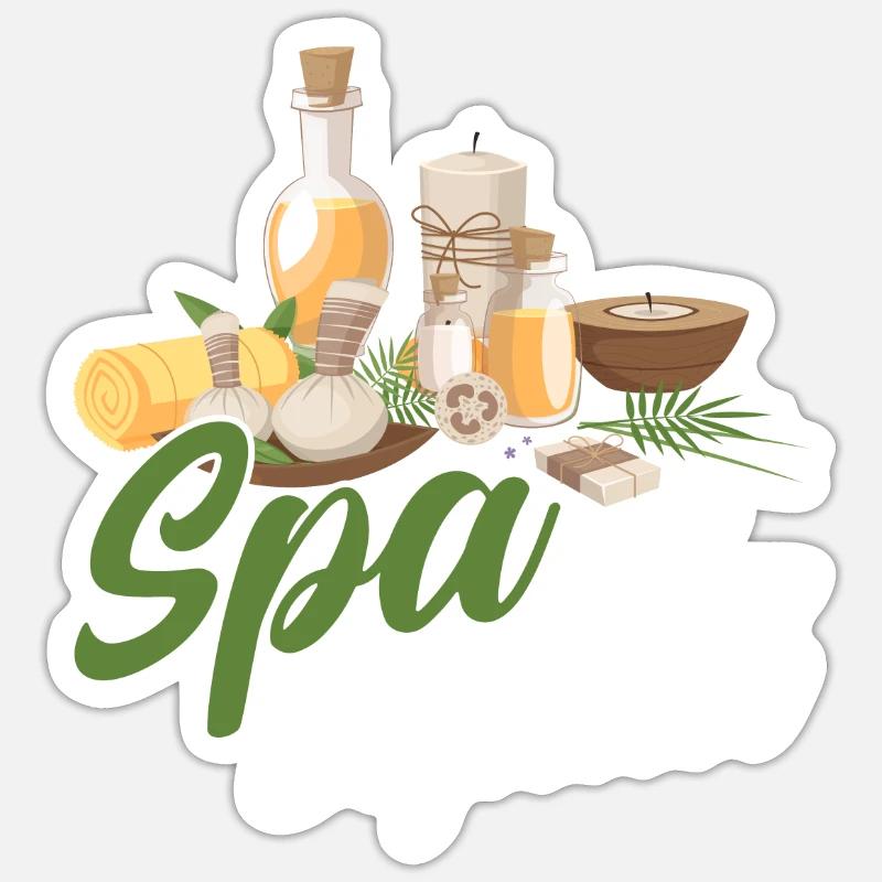 Spa Squad Sticker Größe S (10 x 10 cm)