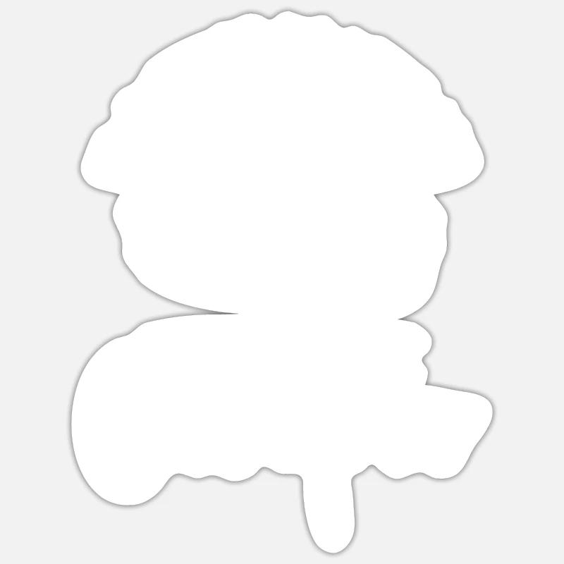 Cavapoo Cavoodle Capoodle Hund Sticker Größe S (10 x 10 cm)