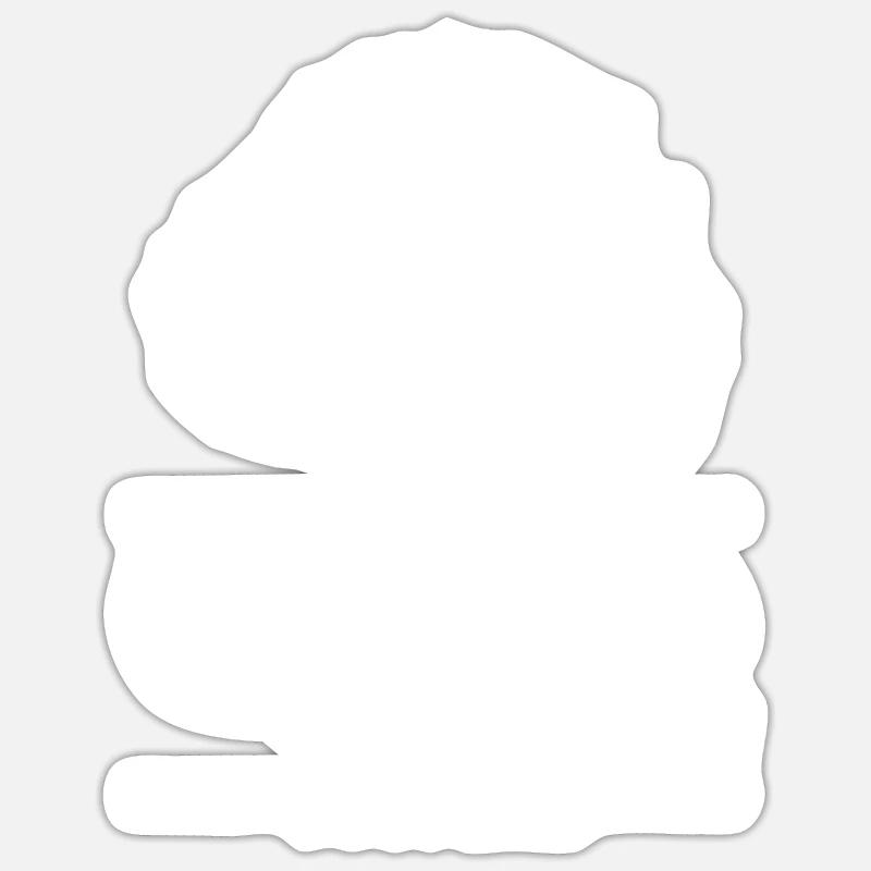 Cavapoo Cavoodle Capoodle Dog - Sticker size S (10 x 10 cm) - white matte