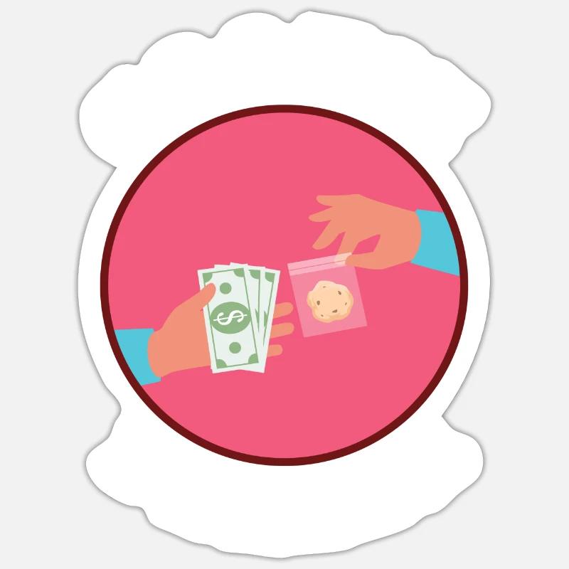 Sticker taille S (10 x 10 cm) - 
